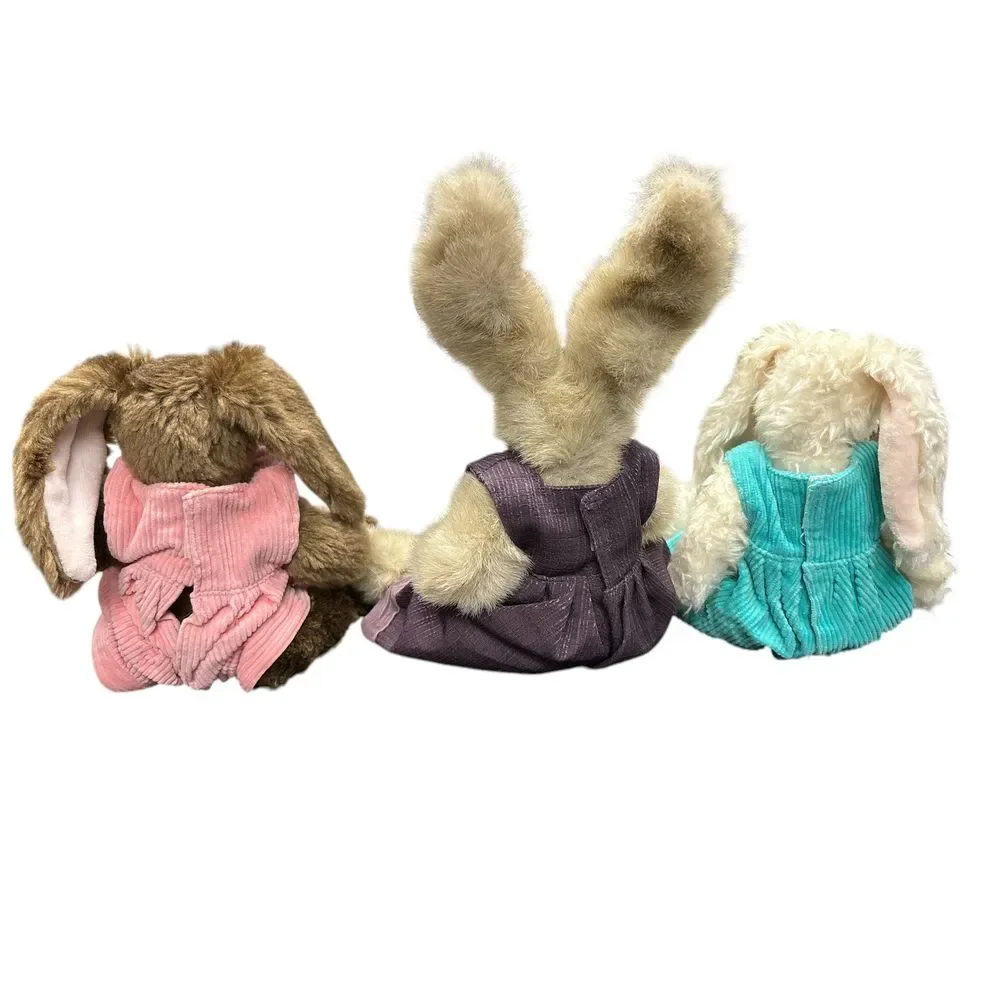 1993 Ty‎ Beanie Baby Attic Treasures BUNNY RABBITS, stuffed, jointed NWT Easter
